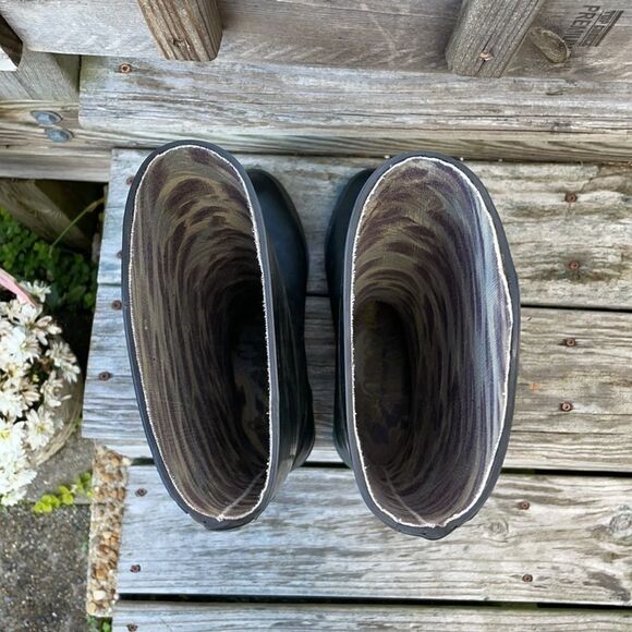 Sam Edelman Xenia Rubber High Rain Boots Shoes Size 10 Waterproof - Picture 8 of 9